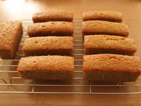 バナナとくるみのミニパウンドケーキ レシピ 作り方 By タンタン0522 楽天レシピ